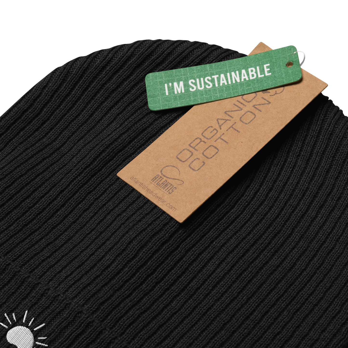 Organic Ribbed Beanie