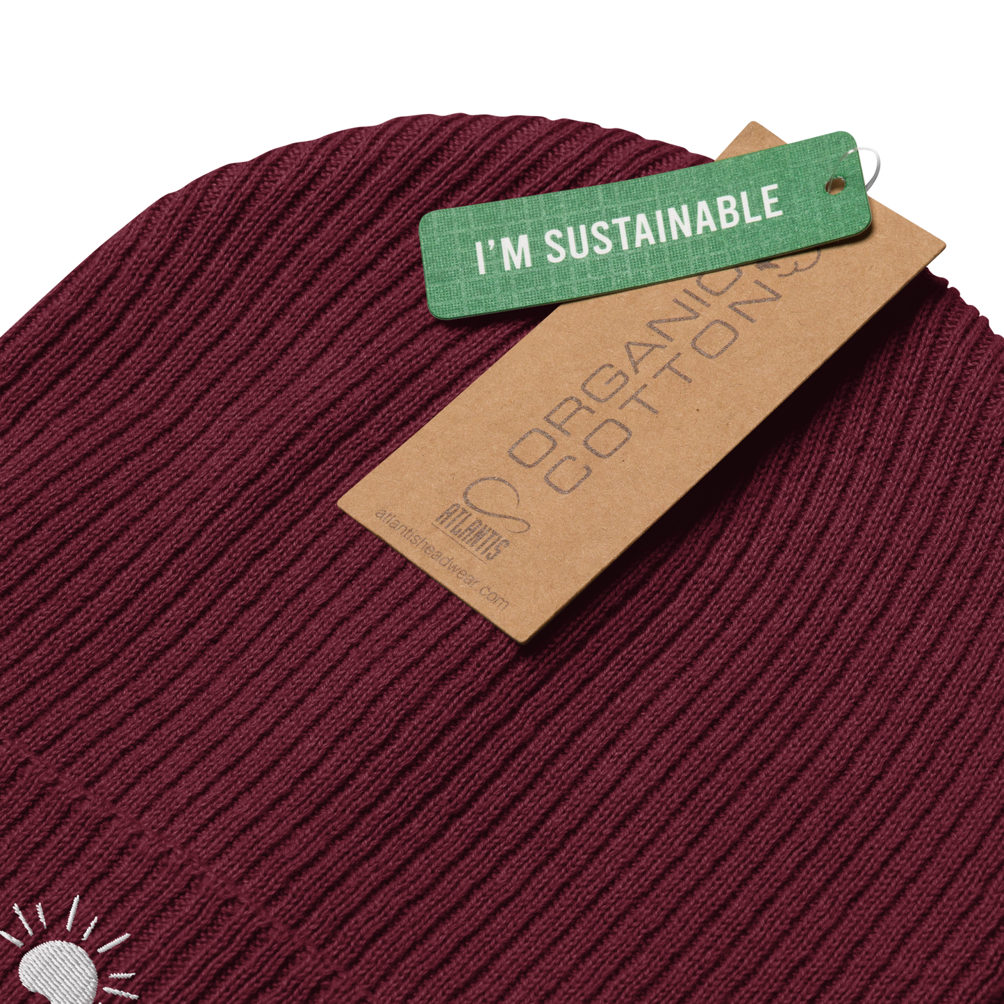 Organic Ribbed Beanie