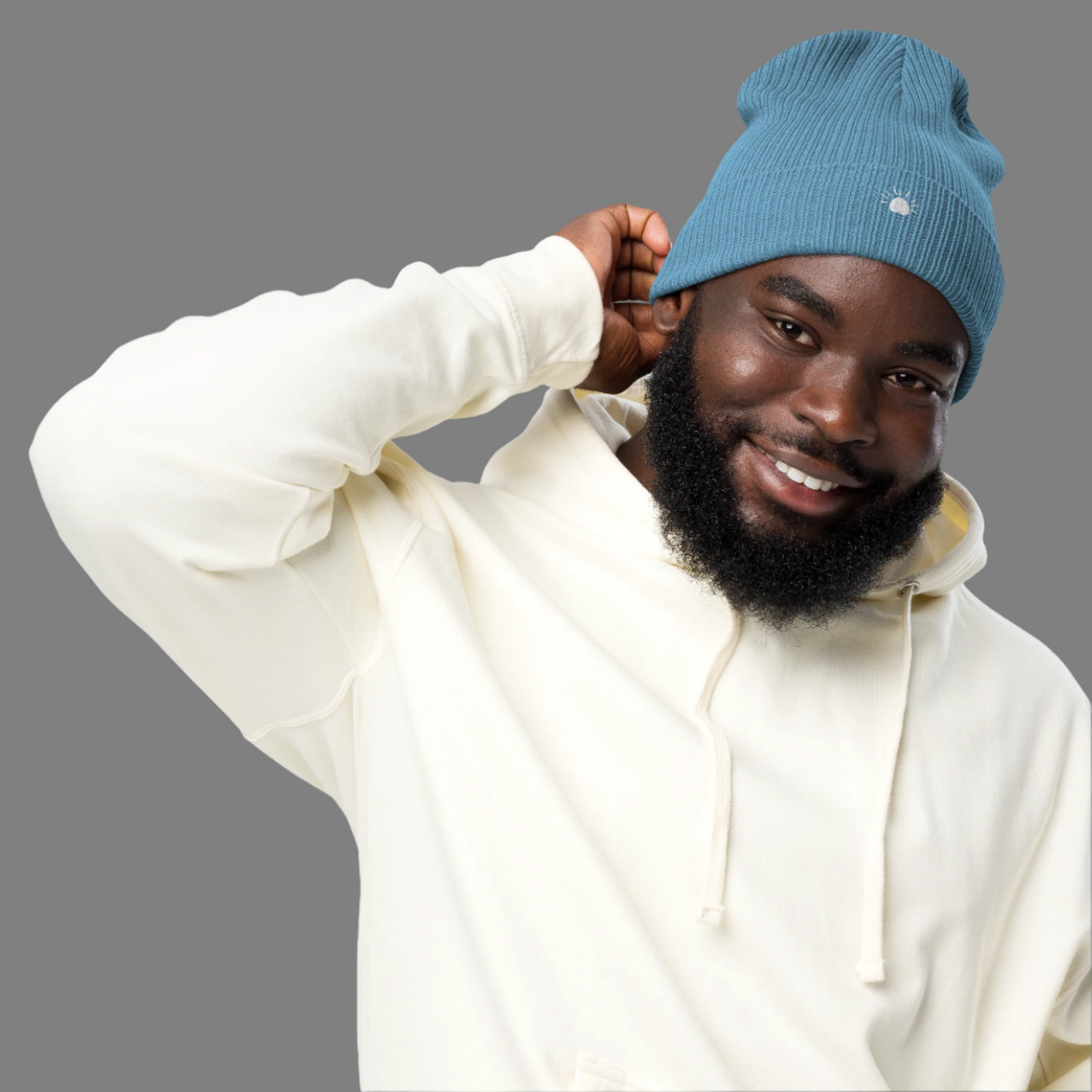 Organic Ribbed Beanie