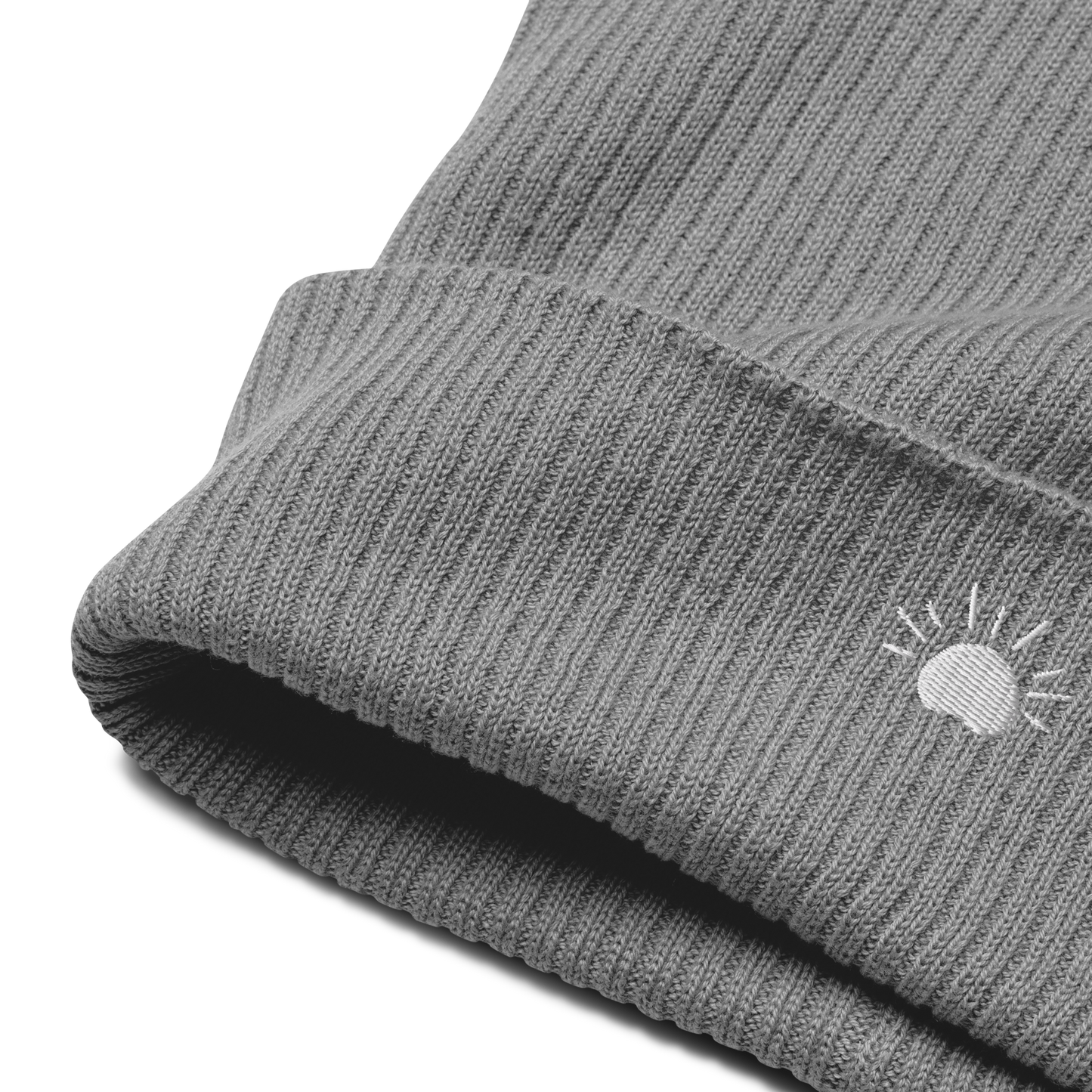 Organic Ribbed Beanie
